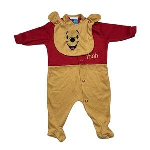 Vintage 90’s  Winnie The Pooh One piece 0-3 Months